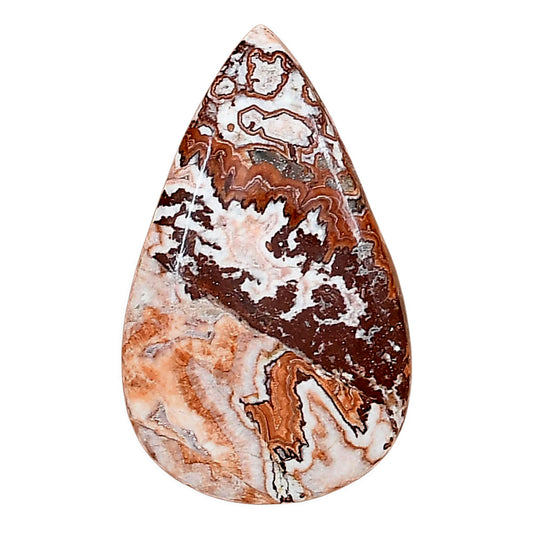 Rosetta Picture Jasper 31.7x19.2x5 mm Pear Gemstone LS01766-24