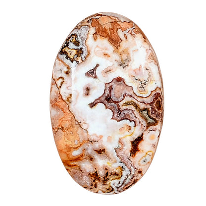Rosetta Picture Jasper 27.6x17.4x6 mm Oval Gemstone LS01774-24