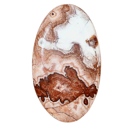 Rosetta Picture Jasper 31.4x18.3x5 mm Oval Gemstone LS01779-24