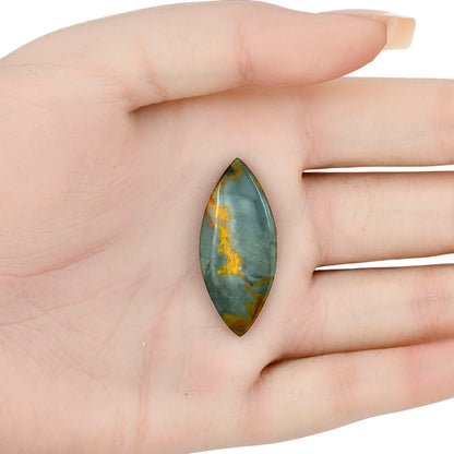 Rocky Butte Picture Jasper 35.3x15.5x4.3mm Marquise Gemstone LS01780-25