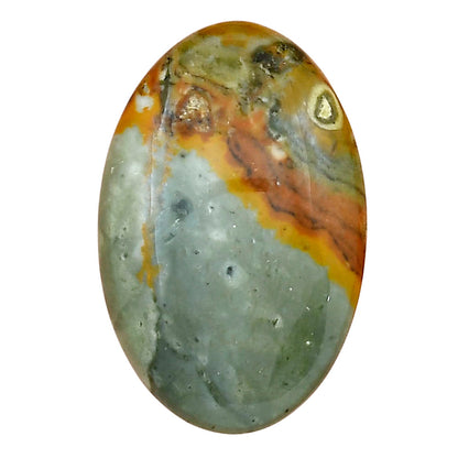 Rocky Butte Picture Jasper 32.1x21x6.8 mm Oval Gemstone LS01785-25