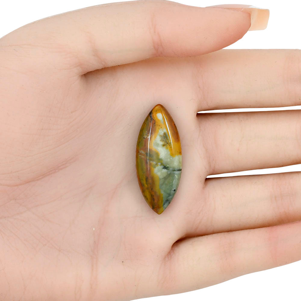 Rocky Butte Picture Jasper 33x14x6.2 mm Marquise Gemstone LS01789-25