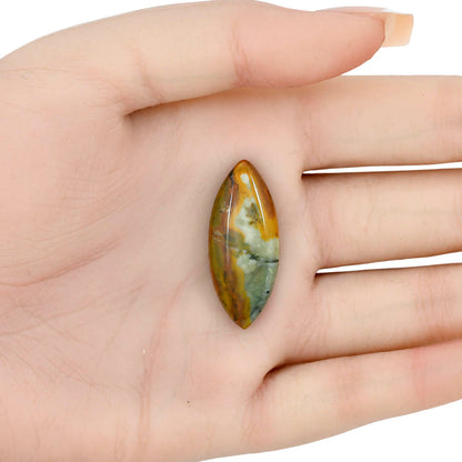 Rocky Butte Picture Jasper 33x14x6.2 mm Marquise Gemstone LS01789-25