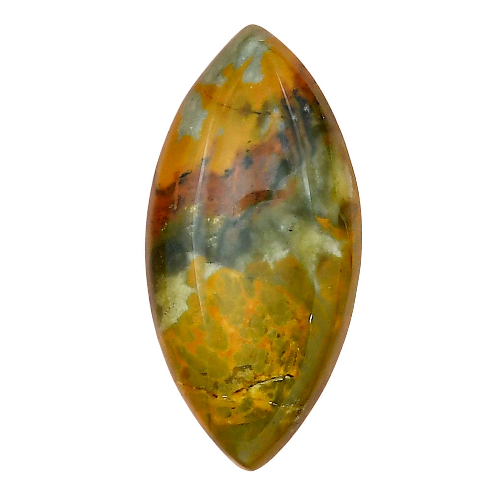 Rocky Butte Picture Jasper 33.4x16.4x6.8mm Marquise Gemstone LS01797-25