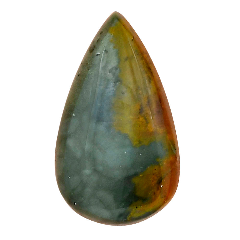 Rocky Butte Picture Jasper 28.9x17x6.7 mm Pear Gemstone LS01801-25