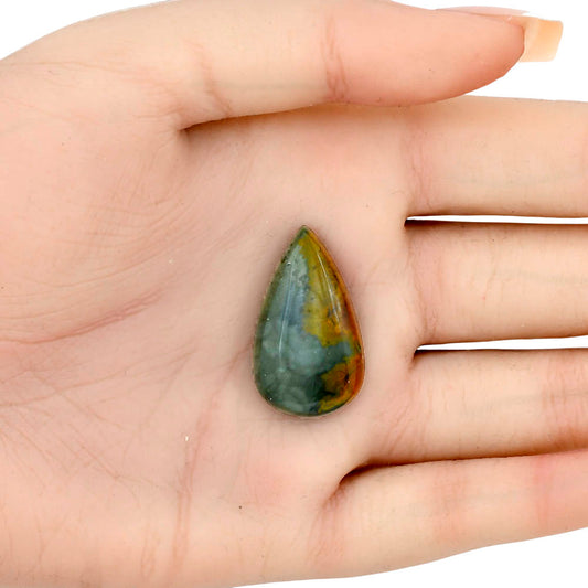 Rocky Butte Picture Jasper 28.9x17x6.7 mm Pear Gemstone LS01801-25
