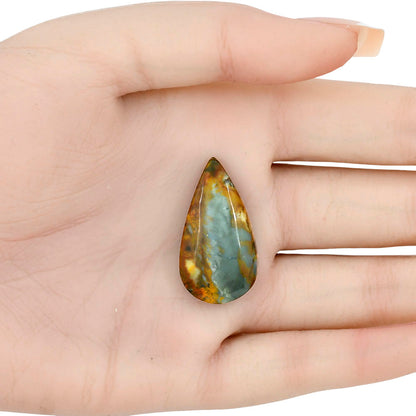 Rocky Butte Picture Jasper 31.3x17x6.5 mm Pear Gemstone LS01809-25