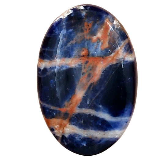 Sodalite 31.3x20.8x6.5 mm Oval Gemstone LS01818-26