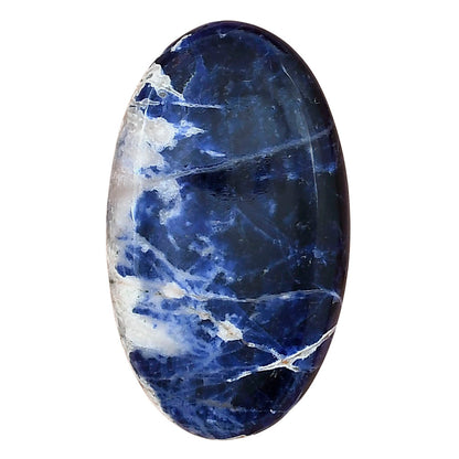 Sodalite 37.8x22x5.3 mm Oval Gemstone LS01822-26