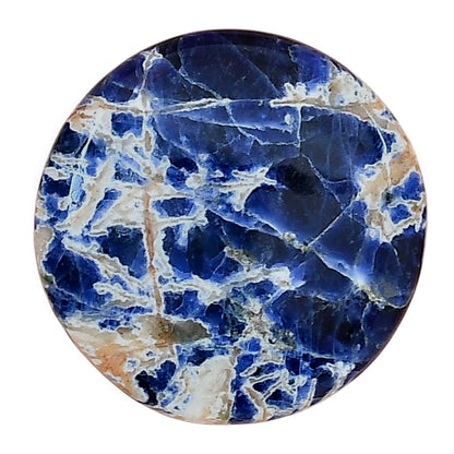 Sodalite 26.3x26.3x5 mm Round Gemstone LS01824-26