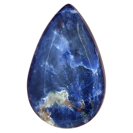 Sodalite 31.5x20x7.2 mm Pear Gemstone LS01825-26