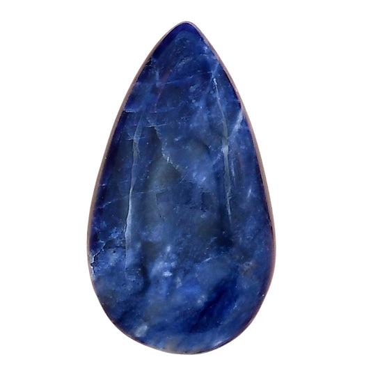 Sodalite 32x18.5x5.7 mm Pear Gemstone LS01826-26