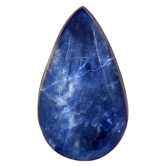 Sodalite 31.1x19x7 mm Pear Gemstone LS01838-26