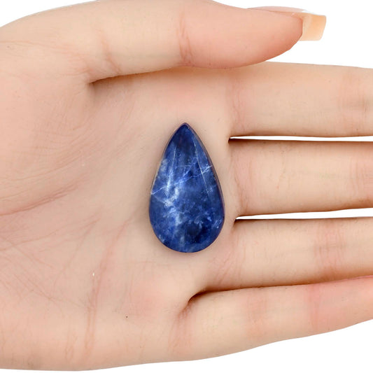 Sodalite 31.1x19x7 mm Pear Gemstone LS01838-26