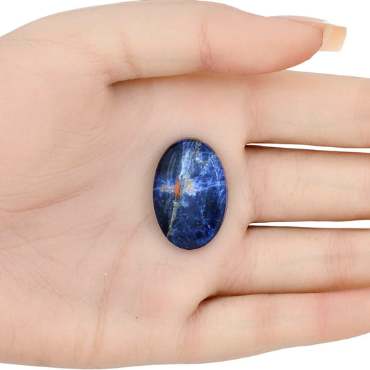 Sodalite 27.2x18.6x4.14 mm Oval Gemstone LS01846-26