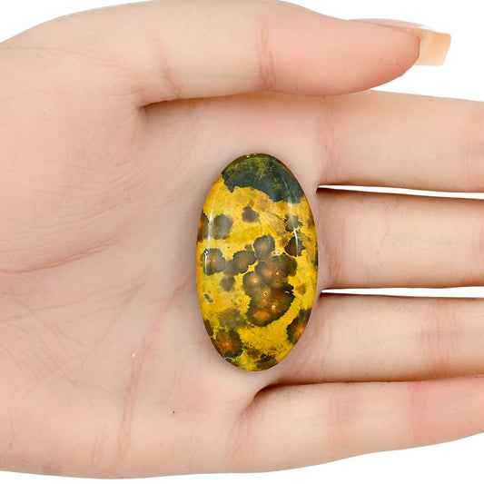 Ocean Jasper 40.4x22.5x6 mm Oval Gemstone LS01849-27