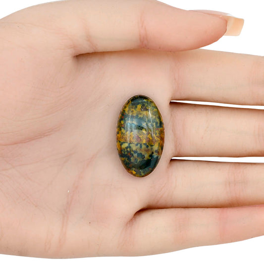 Ocean Jasper 28x16.5x6 mm Oval Gemstone LS01850-27