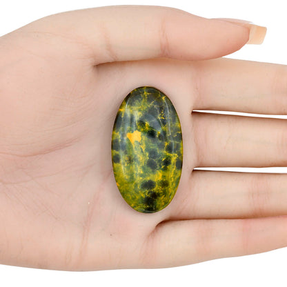 Ocean Jasper 42.6x24x6.5 mm Oval Gemstone LS01858-27