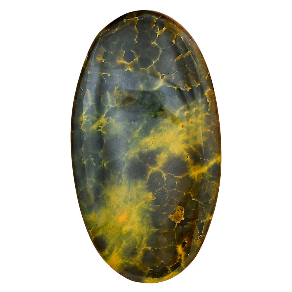 Ocean Jasper 48.6x26.7x6 mm Oval Gemstone LS01869-27