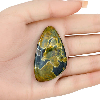Ocean Jasper 51.1x29.3x5 mm Fancy Gemstone LS01870-27