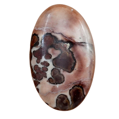 Coffee Bean Jasper 31.4x19.5x4.5 mm Oval Gemstone LS01904-28