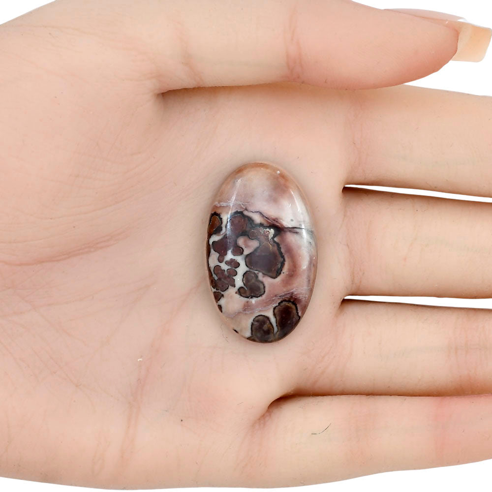 Coffee Bean Jasper 31.4x19.5x4.5 mm Oval Gemstone LS01904-28