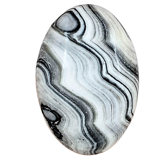 Crazy Lace Agate 30.25x20.6x6 mm Oval Gemstone LS01921-29