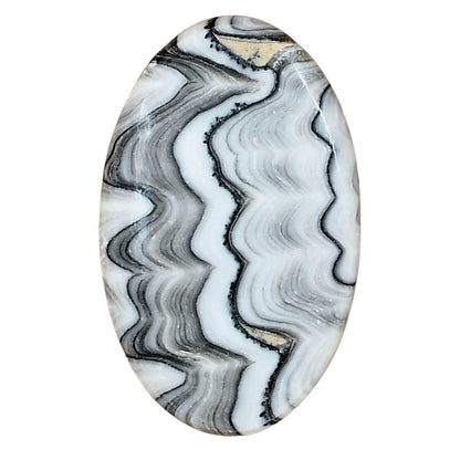 Crazy Lace Agate 35.8x22.2x5 mm Oval Gemstone LS01922-29