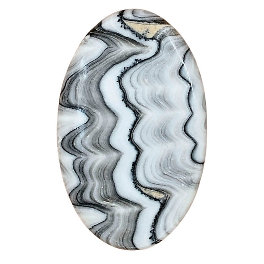 Crazy Lace Agate 35.8x22.2x5 mm Oval Gemstone LS01922-29