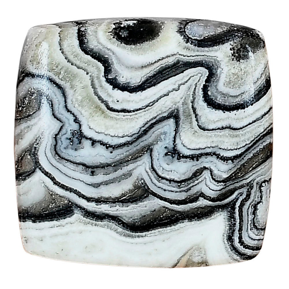 Crazy Lace Agate 27.4x26.5x6.3 mm Baguette Gemstone LS01929-29