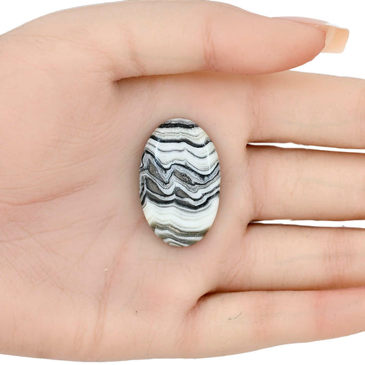 Crazy Lace Agate 31.7x20x6 mm Oval Gemstone LS01930-29