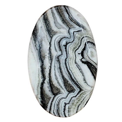 Crazy Lace Agate 37.45x23.35x5.5 mm Oval Gemstone LS01931-29