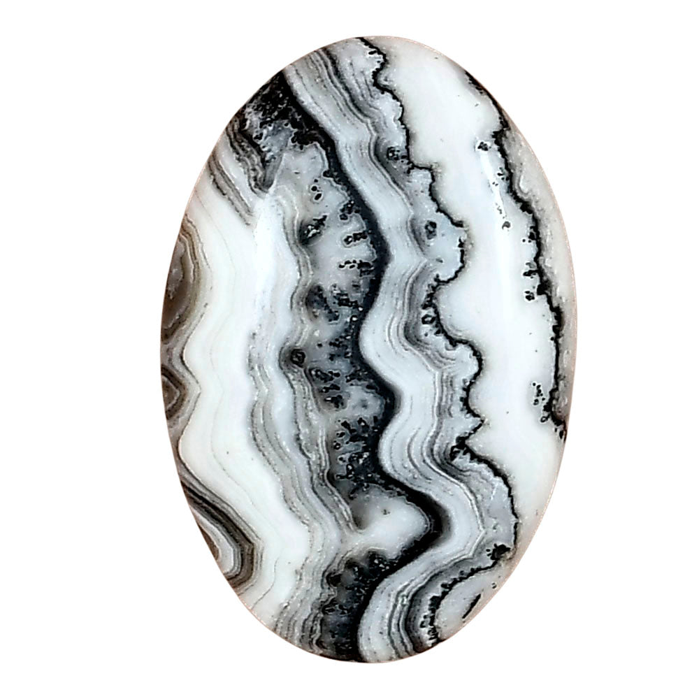 Crazy Lace Agate 29.25x19.35x5.5 mm Oval Gemstone LS01940-29