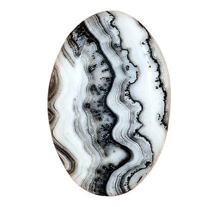 Crazy Lace Agate 29.25x19.35x5.5 mm Oval Gemstone LS01940-29