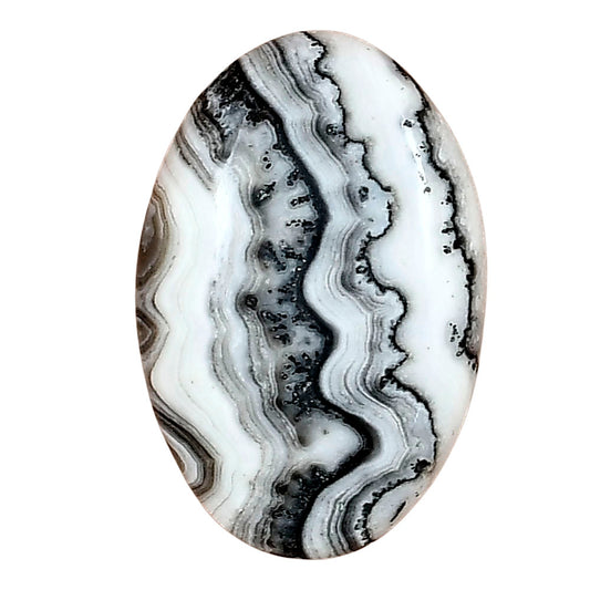 Crazy Lace Agate 29.25x19.35x5.5 mm Oval Gemstone LS01940-29