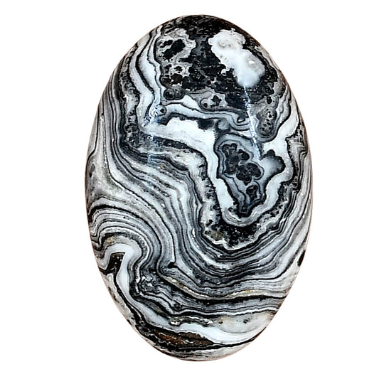 Crazy Lace Agate 31.3x20.4x7 mm Oval Gemstone LS01941-29