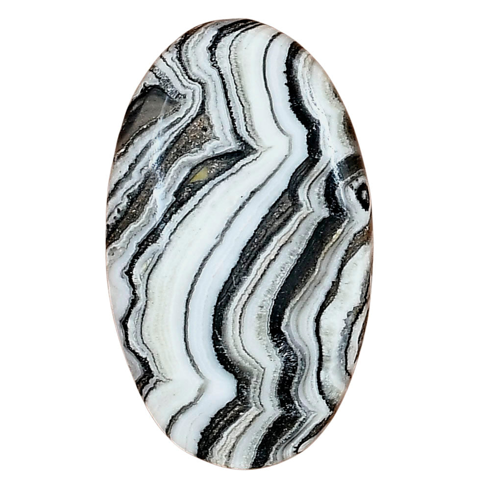 Crazy Lace Agate 34x20.1x5.8 mm Oval Gemstone LS01942-29
