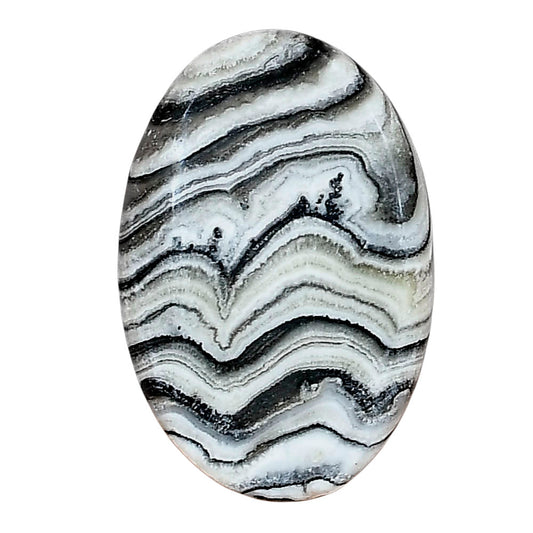 Crazy Lace Agate 29.8x20x5.5 mm Oval Gemstone LS01943-29