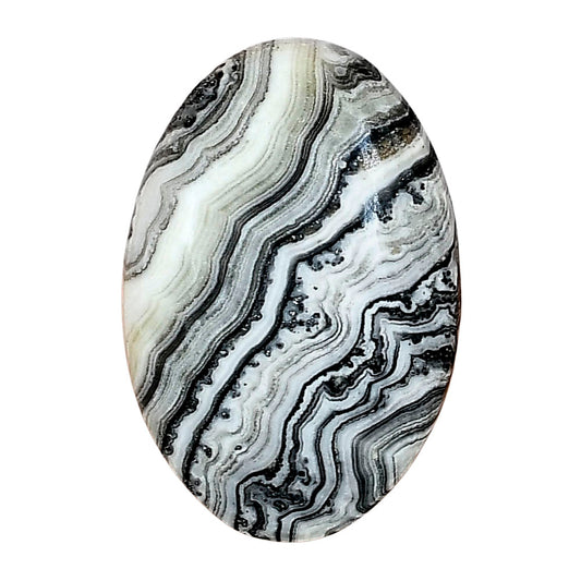 Crazy Lace Agate 32x21.5x5.8 mm Oval Gemstone LS01949-29