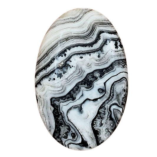 Crazy Lace Agate 31.1x20.4x5 mm Oval Gemstone LS01951-29