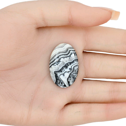 Crazy Lace Agate 31.1x20.4x5 mm Oval Gemstone LS01951-29