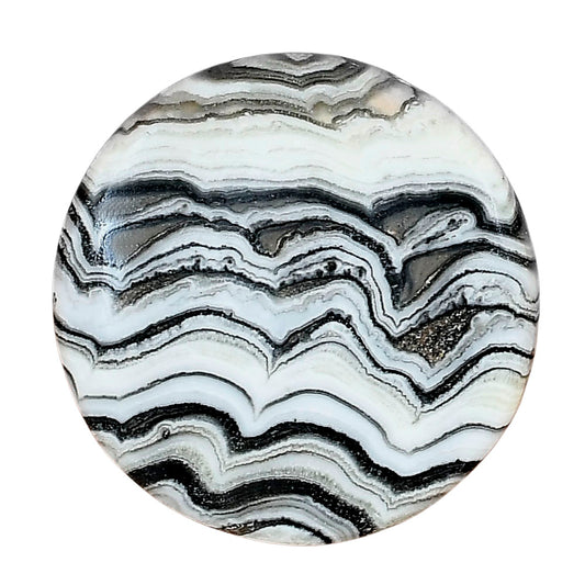 Crazy Lace Agate 30.7x30.7x5.5 mm Round Gemstone LS01952-29