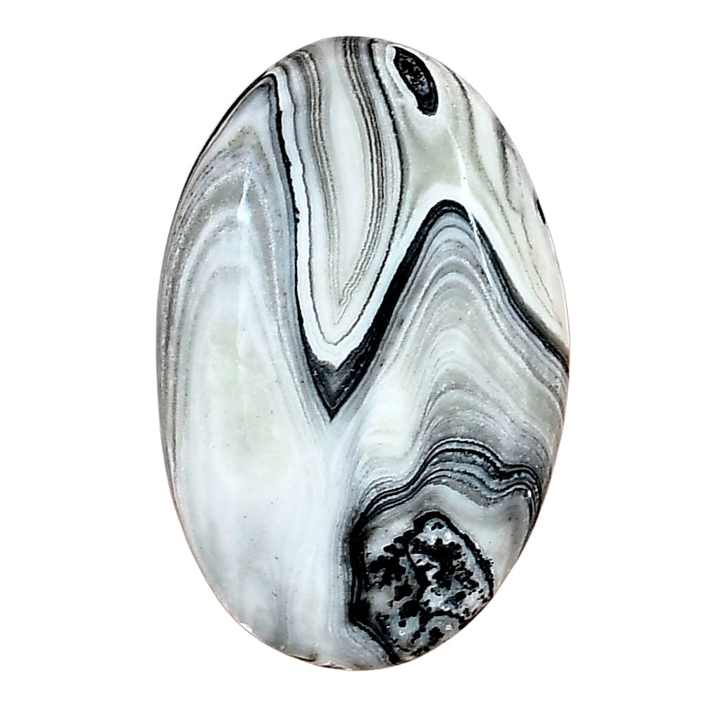 Crazy Lace Agate 31.3x20.4x5 mm Oval Gemstone LS01959-29