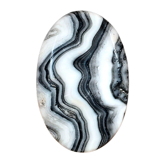 Crazy Lace Agate 32.7x21.35x5 mm Oval Gemstone LS01961-29