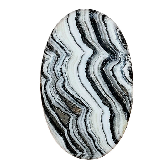 Crazy Lace Agate 39.15x24.15x5.7 mm Oval Gemstone LS01966-29