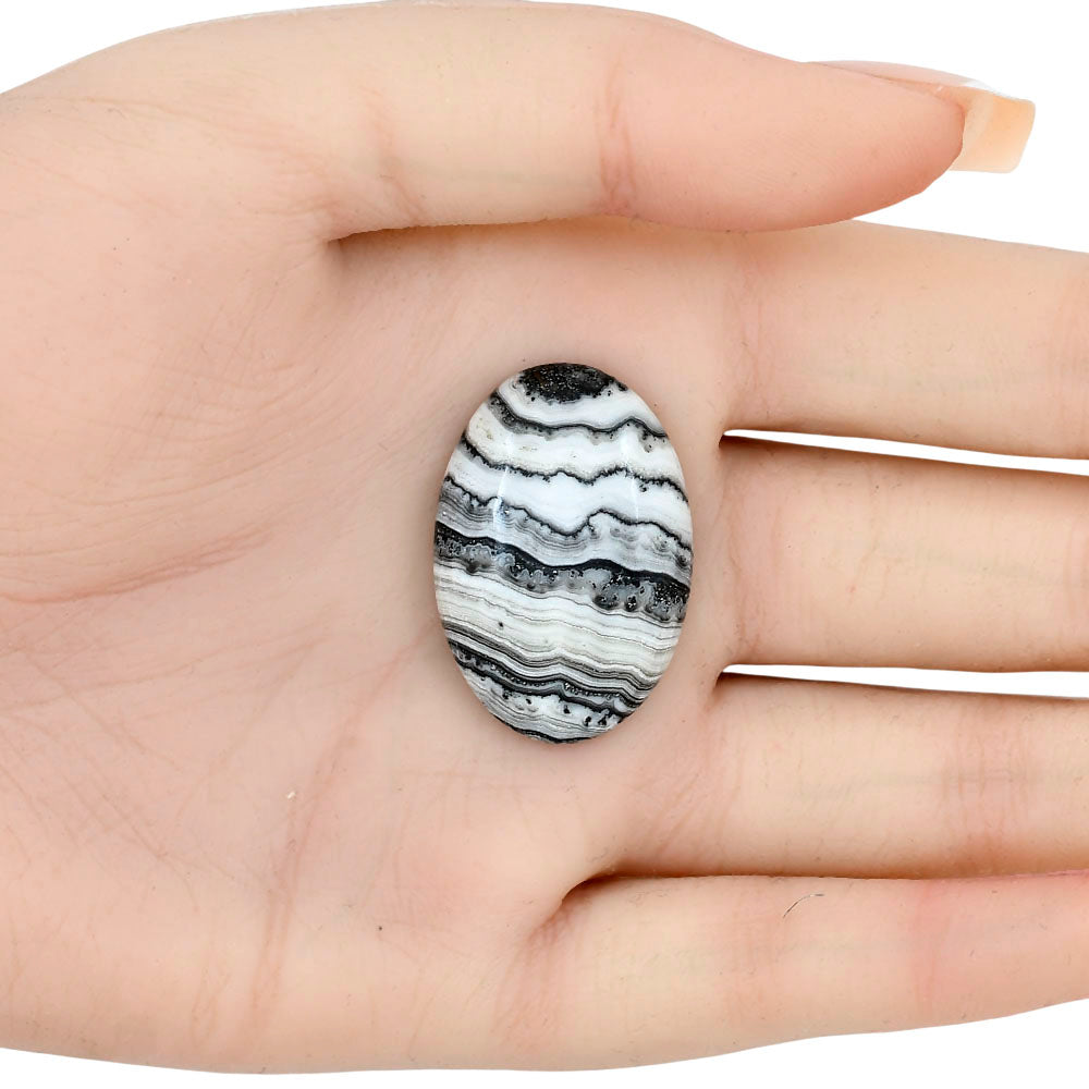 Crazy Lace Agate 31.45x21.35x6 mm Oval Gemstone LS01969-29