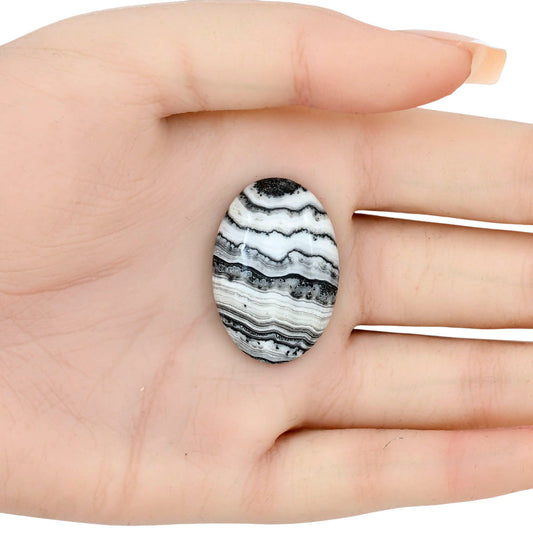 Crazy Lace Agate 31.45x21.35x6 mm Oval Gemstone LS01969-29