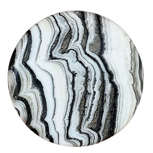 Crazy Lace Agate 32.7x32.7x5 mm Round Gemstone LS01970-29