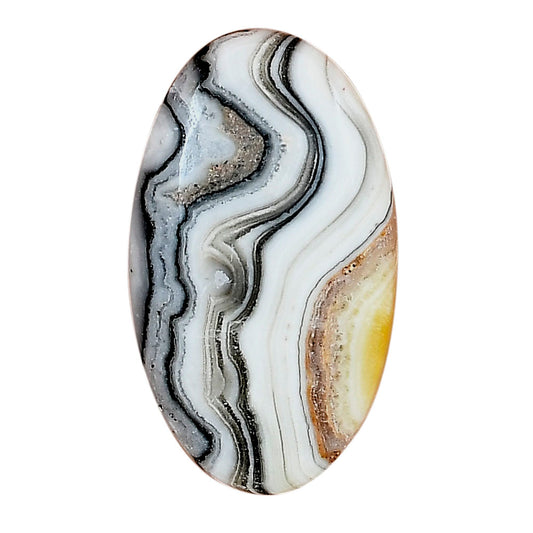 Crazy Lace Agate 30.25x17.4x5.5 mm Oval Gemstone LS01974-29