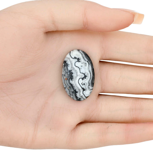 Crazy Lace Agate 30.35x19.3x5 mm Oval Gemstone LS01975-29